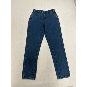 One Teaspoon | High Waisted Mom Jeans Dark Indigo | Women's 27